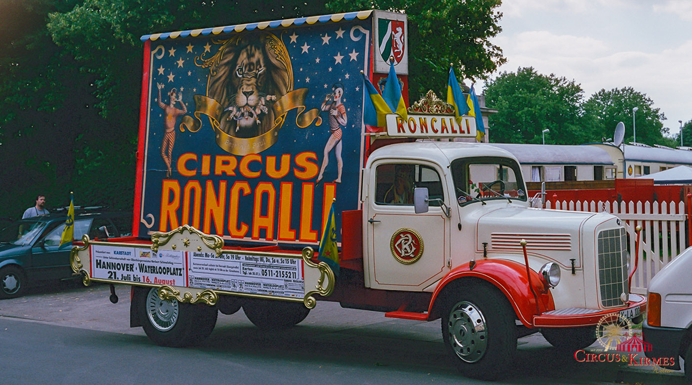 2001 Gastspiel des Circus Roncalli in Hannover