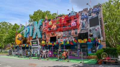 2020 Aufbau Fundomio - „Pop Up“ Freizeitpark Dortmund Teil 3