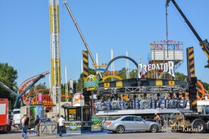 2017 Abbau Cranger Kirmes