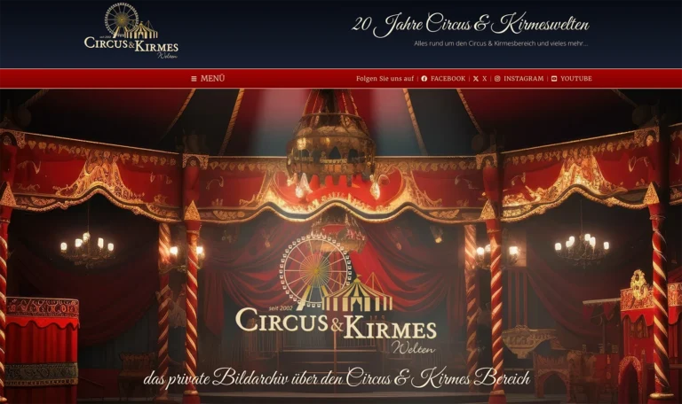Circuswelten – Die neue Webseite ist online!