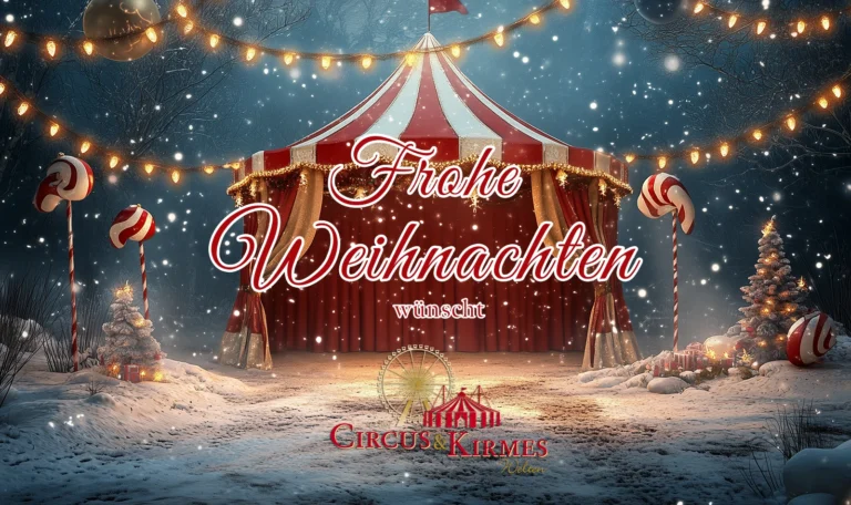 2025 Weihnachtskarte Circus & Kirmeswelten