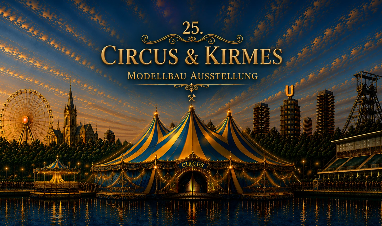 25. Circus & Kirmeswelten Modellbau-Ausstellung in Dortmund