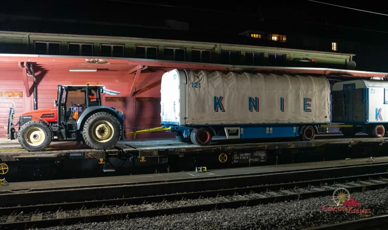 2021 Knie Zürich Zugverladung