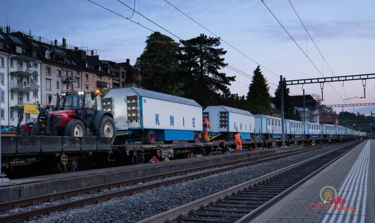 2022 Knie Zürich Aufbau