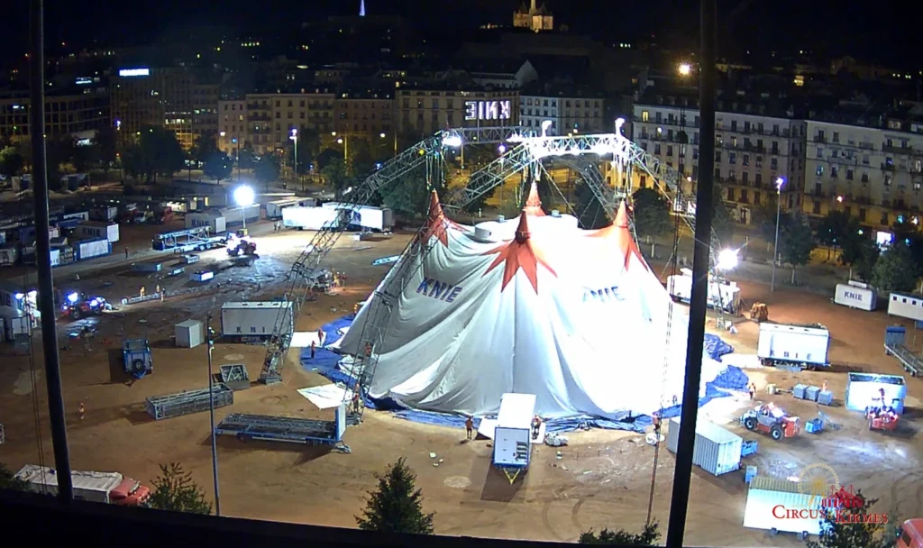 Schweizer National Circus Knie in Genf